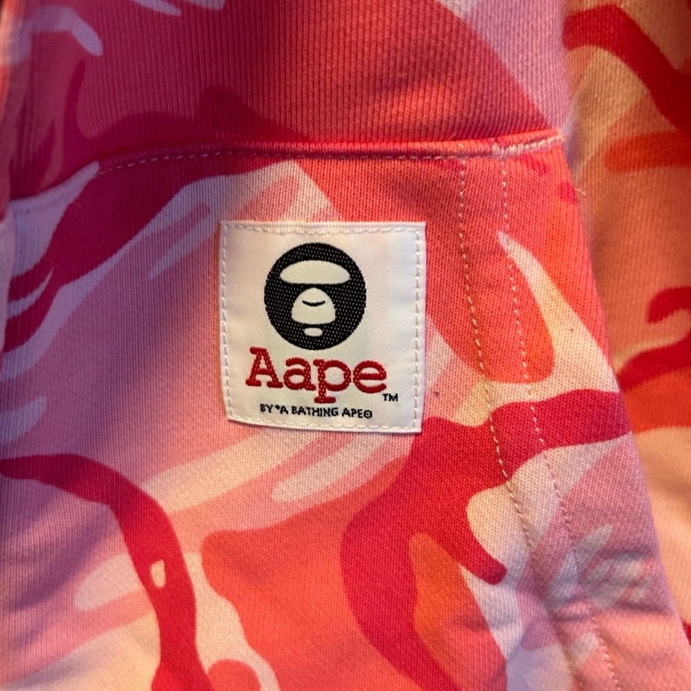 AAPE by Bathing Ape Camo Hoodie - Picture 5 of 9